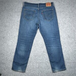 Levis 541 Denim Jeans Men's Size 36x32(36x29) Blue Wash Athletic Tapered Red Tab